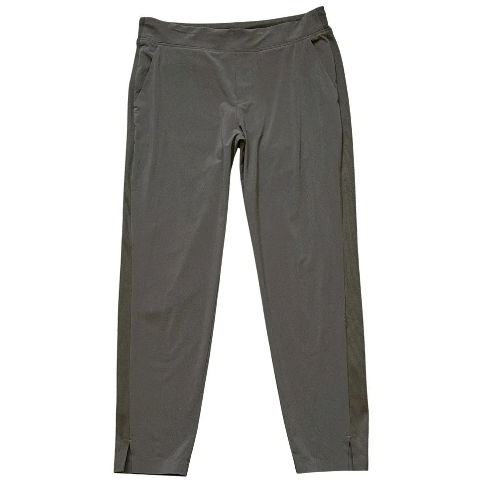 Athleta Brooklyn Mid Rise Ankle Pant Green Size‎ 18 Style 198671